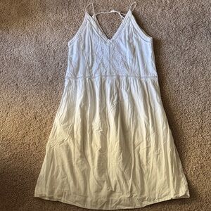LOFT Ivory Sleeveless Top